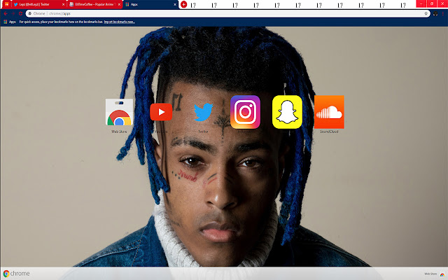 17 XXXTENTACION 17 :(  from Chrome web store to be run with OffiDocs Chromium online