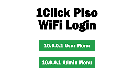 1Click Chrome Piso WiFi  from Chrome web store to be run with OffiDocs Chromium online