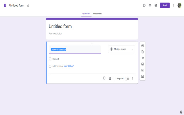 1 Click Google Forms™  from Chrome web store to be run with OffiDocs Chromium online