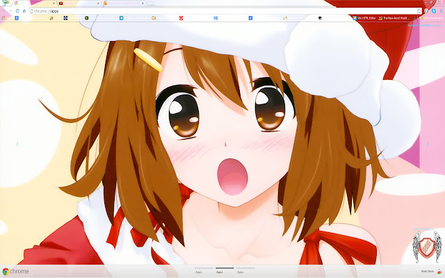 2014 Christmas Anime theme 12/13 1366X768  from Chrome web store to be run with OffiDocs Chromium online