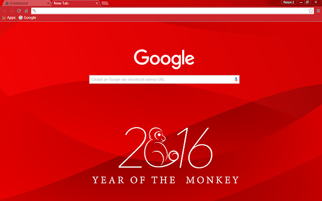2016 Chinese New Year of the Monkey  from Chrome web store to be run with OffiDocs Chromium online