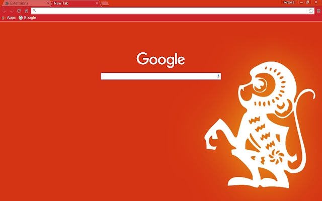 2016 Chinese New Year Year of the Monkey  from Chrome web store to be run with OffiDocs Chromium online