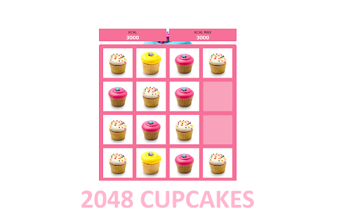 2048 Cupcakes  from Chrome web store to be run with OffiDocs Chromium online
