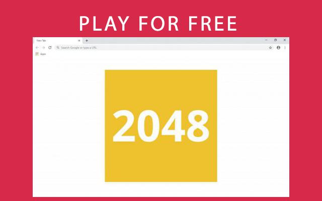2048 Game for Chrome  from Chrome web store to be run with OffiDocs Chromium online