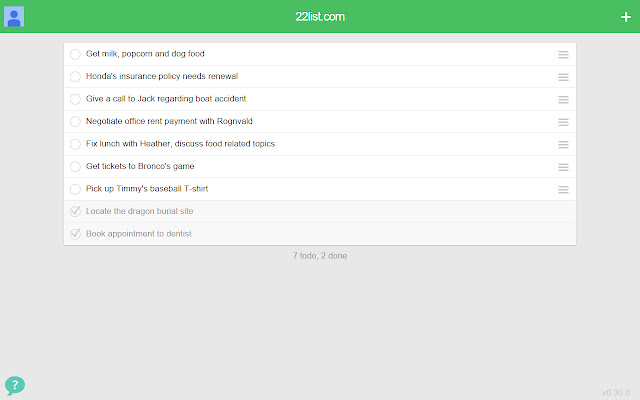 22list  from Chrome web store to be run with OffiDocs Chromium online