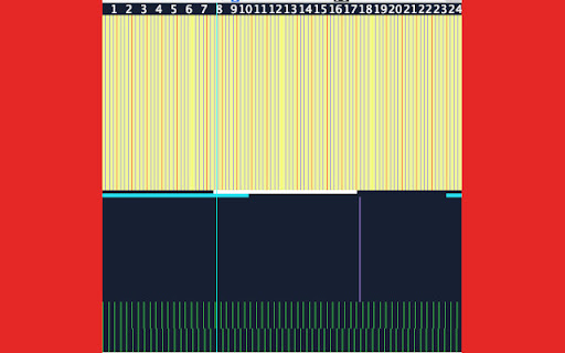 24 h analog watch with ticks  from Chrome web store to be run with OffiDocs Chromium online