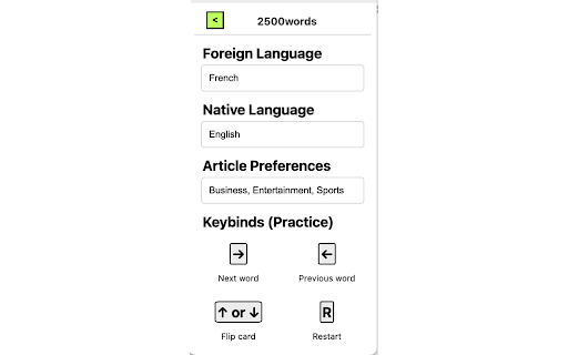 2500words  from Chrome web store to be run with OffiDocs Chromium online