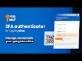 2FA Authenticator app  from Chrome web store to be run with OffiDocs Chromium online