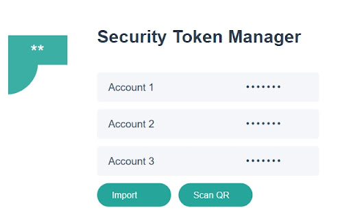 2FA Token  from Chrome web store to be run with OffiDocs Chromium online
