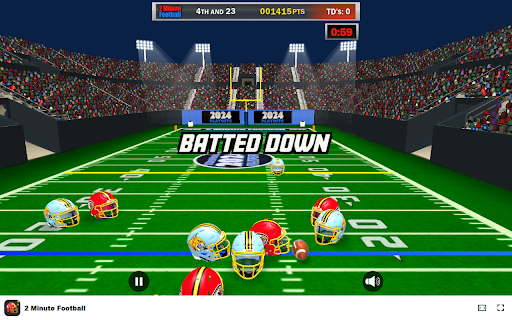 2 Minute Football Game Lead your team to victory in just two minutes!  from Chrome web store to be run with OffiDocs Chromium online