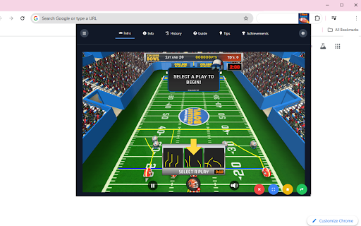 2 Minute Football Unblocked  from Chrome web store to be run with OffiDocs Chromium online