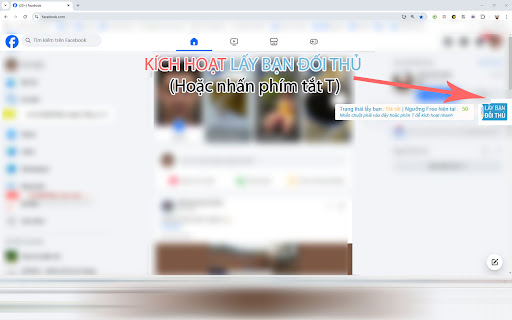 2TOOL Auto Lấy Bạn Đối Thủ trên facebook  from Chrome web store to be run with OffiDocs Chromium online