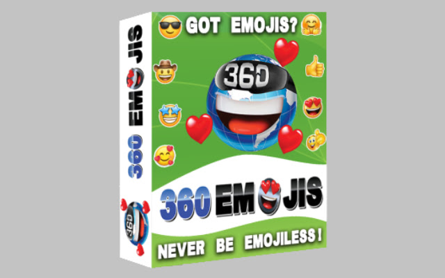 360 EMOJIS  from Chrome web store to be run with OffiDocs Chromium online