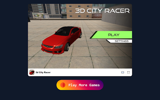 3d City Racer Game in Browser Free  from Chrome web store to be run with OffiDocs Chromium online