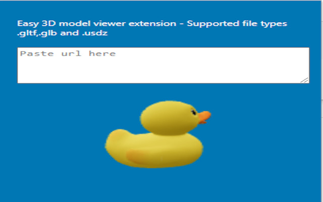 3D Model Viewer  from Chrome web store to be run with OffiDocs Chromium online