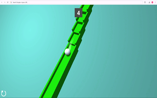 3D Rolling Ball: Hyper Speed Quest  from Chrome web store to be run with OffiDocs Chromium online