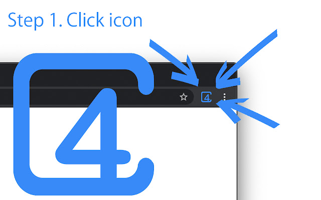 4cUrls Lite  from Chrome web store to be run with OffiDocs Chromium online