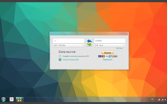 4D Currency Converter  from Chrome web store to be run with OffiDocs Chromium online
