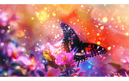 4K Butterfly Wonderland  from Chrome web store to be run with OffiDocs Chromium online