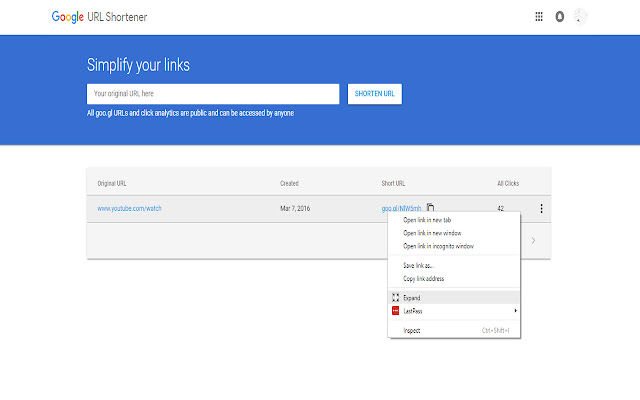 4ps URL Expander  from Chrome web store to be run with OffiDocs Chromium online