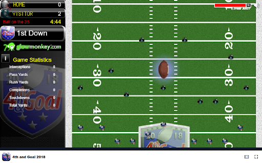 4th and Goal 2018Lead your team to victory!  from Chrome web store to be run with OffiDocs Chromium online