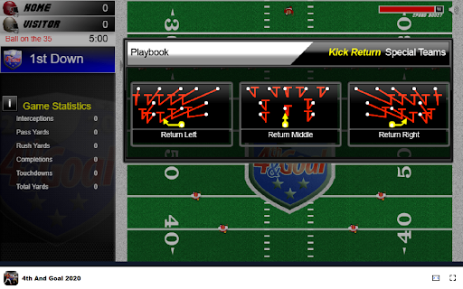 4th And Goal 2020 Lead your team to victory!  from Chrome web store to be run with OffiDocs Chromium online