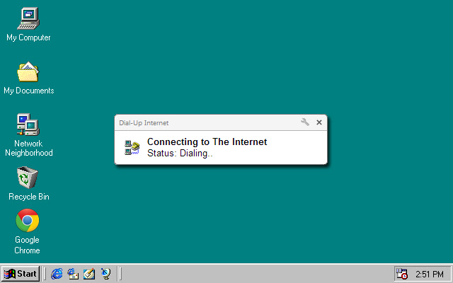 56k Dial Up Internet  from Chrome web store to be run with OffiDocs Chromium online