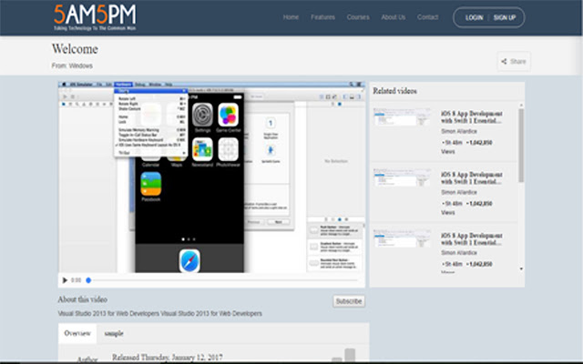 5am5pm Screen Sharing  from Chrome web store to be run with OffiDocs Chromium online