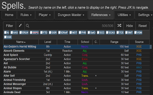 5e Tools Enhancer  from Chrome web store to be run with OffiDocs Chromium online