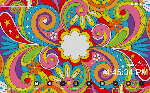 60s 70s Groovy Wallpaper Theme New Tab  from Chrome web store to be run with OffiDocs Chromium online