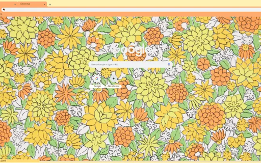 60s Flower wallpaper  from Chrome web store to be run with OffiDocs Chromium online