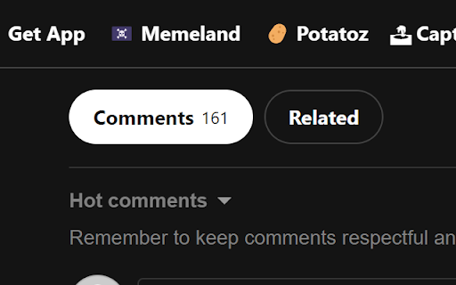 9gag comments from Chrome web store to be run with OffiDocs Chromium online 9gag comments from Chrome web store to be run with OffiDocs Chromium online