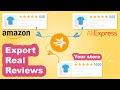 A2Reviews AliExpress,Amazon Review Importer  from Chrome web store to be run with OffiDocs Chromium online