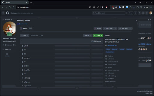 AAD Highly Customizable GitHub  from Chrome web store to be run with OffiDocs Chromium online