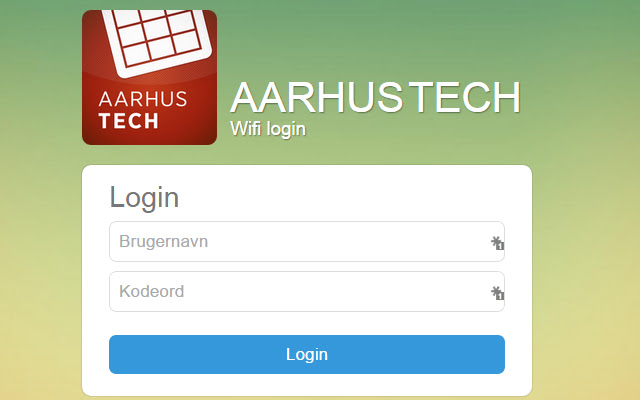 AarhusTech Login  from Chrome web store to be run with OffiDocs Chromium online