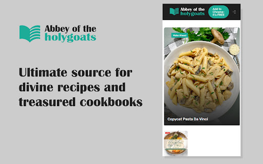 Abbey of the Holy Goats  from Chrome web store to be run with OffiDocs Chromium online