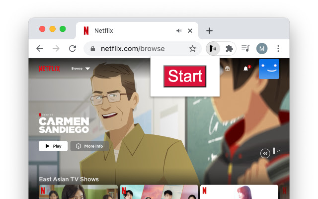 AbeVO  from Chrome web store to be run with OffiDocs Chromium online
