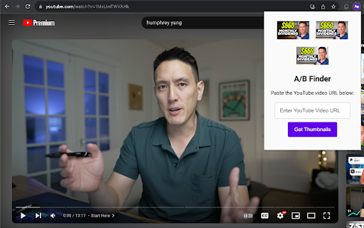 A/B Finder  from Chrome web store to be run with OffiDocs Chromium online