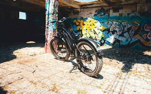 A Bicycle in an Abandoned Building  from Chrome web store to be run with OffiDocs Chromium online