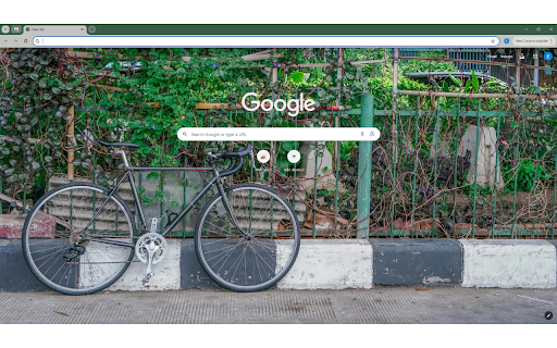 A Bicycle Parked by a Roadside  from Chrome web store to be run with OffiDocs Chromium online
