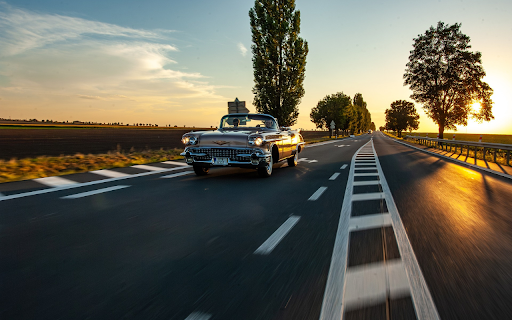 A bonkers car on a country road  from Chrome web store to be run with OffiDocs Chromium online