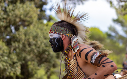 Aboriginal man  from Chrome web store to be run with OffiDocs Chromium online