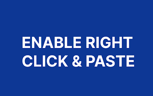 Absolute Enable Right Click  Copy v3  from Chrome web store to be run with OffiDocs Chromium online