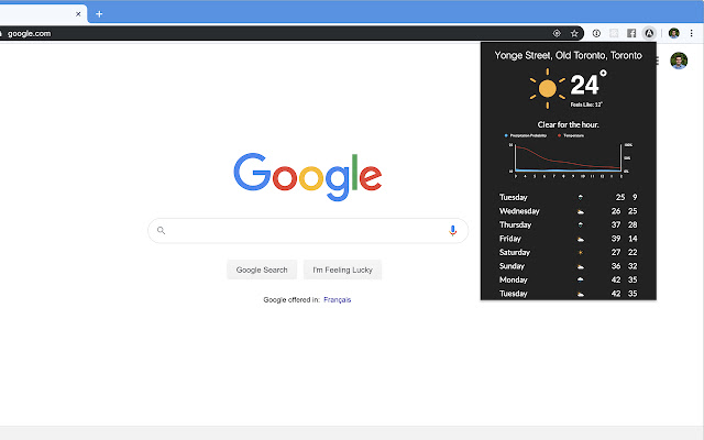 Absolute The Simple Weather App  from Chrome web store to be run with OffiDocs Chromium online