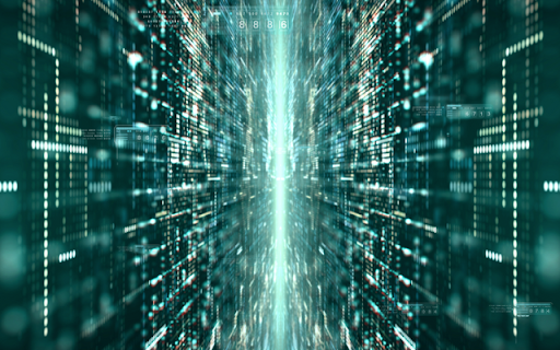 Abstract Digital Matrix  from Chrome web store to be run with OffiDocs Chromium online