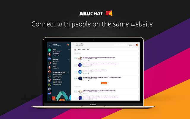 AbuChat  from Chrome web store to be run with OffiDocs Chromium online