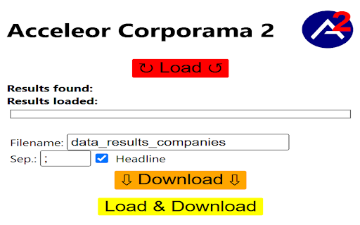 Acceleor C. 2  from Chrome web store to be run with OffiDocs Chromium online