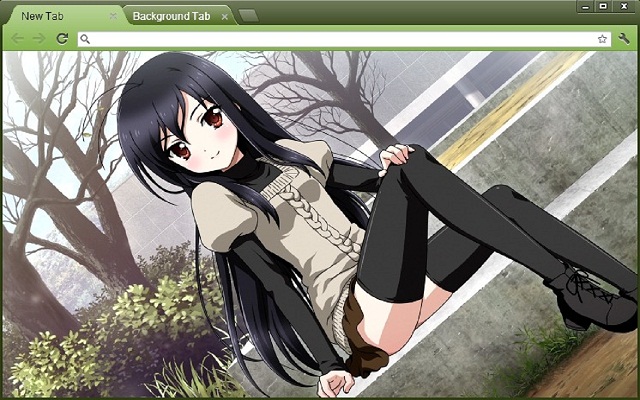 Accel World Theme (Hijau) dari toko web Chrome untuk dijalankan dengan Chromium OffiDocs online