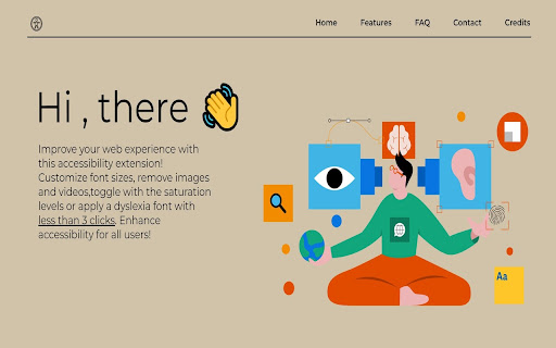 Accesibility for ALL  from Chrome web store to be run with OffiDocs Chromium online