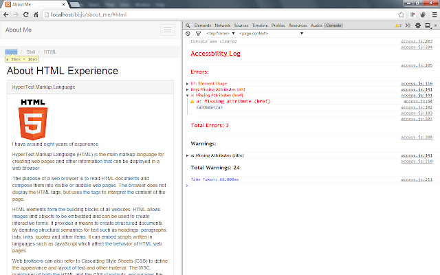 Access Log  from Chrome web store to be run with OffiDocs Chromium online
